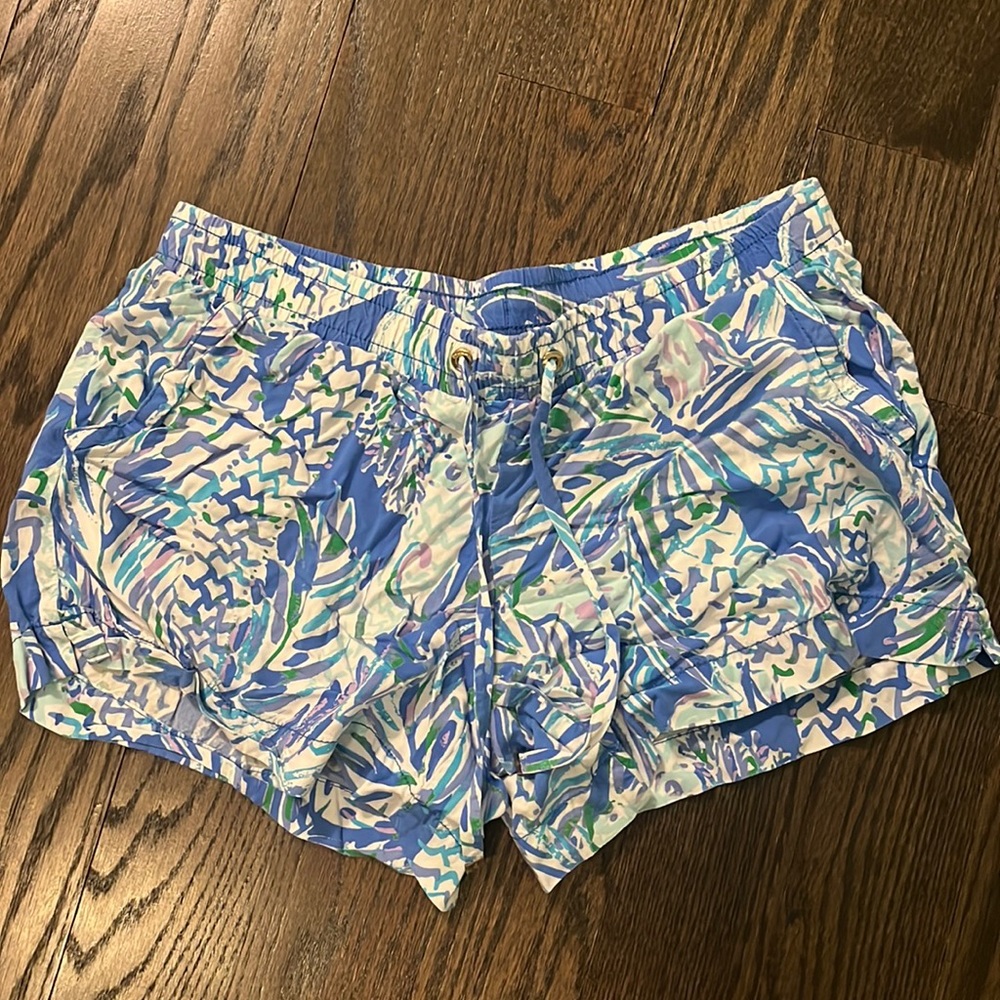 Lilly Pulitzer Flowy Blue Shorts (S)